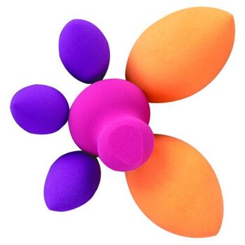 Sponges Mini Brush Trio ( 6 ks ) - Hubičky pre precízne nanesenie make-upu